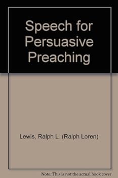 Hardcover Speech for Persuasive Preaching Book