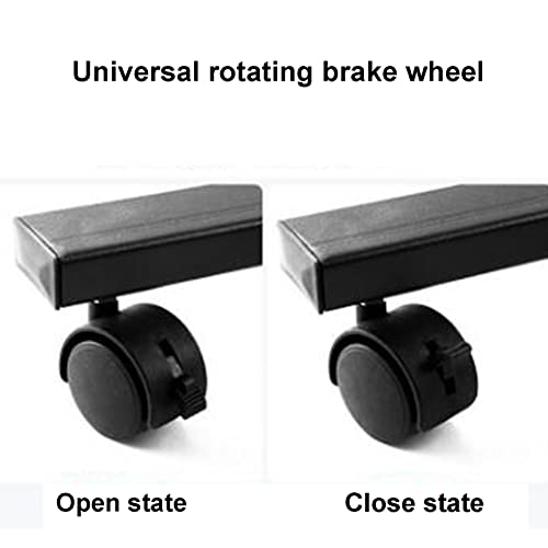 Soporte móvil para TV de 22 a 43 pulgadas ajustable en altura miniatura 6