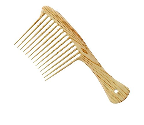 Grandes Dientes Pelo Detangling Peluquería Peine rastrillo