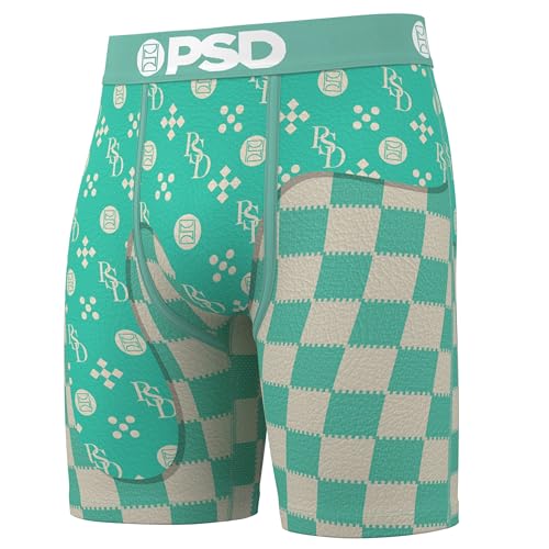 PSD Men's Lux Drip & Co. Boxer Briefs, Multi, S