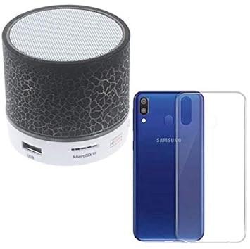 Drumstone Led Portable Mini Bluetooth Lights Speaker With Fm Tf Card Support And Ultra Thin Back Cover Case For Samsung M Amazon In Electronics
