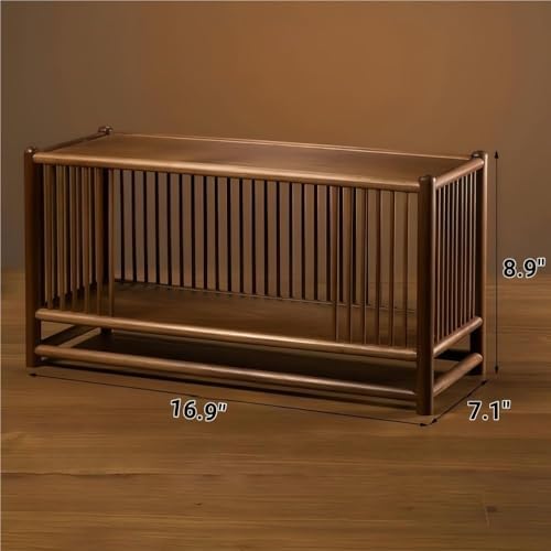 Vintage Wooden Tea Organizer - Dual Shelf Storage Box with Spindle Design Display Rack for Teacups & Teaware - Stylish Multi-Purpose Decor for Entryway & Living Room