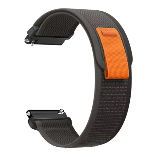 SRMVRNKNNK �i�C�����o���h Fit For Samsung Fit For Galaxy Watch 7 6 5 4 40mm 44mm Classic �Ή�(Trail- Black Gray,22mm)