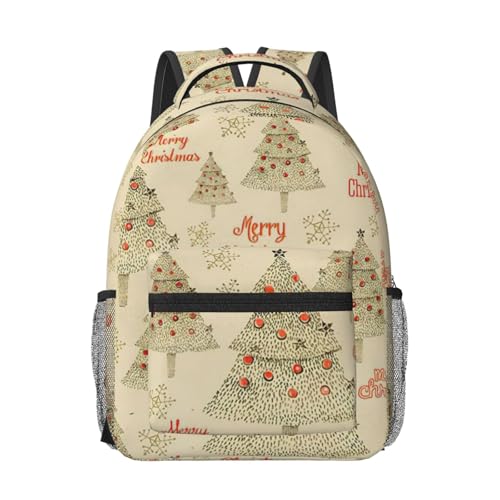 Sac à dos ordinateur portable bagage cabine avion motif sapin de Noël