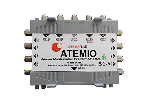 Atemio MS5/8PLP-3 Premium-Line Multischalter 5/8 eco