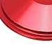 HERCHR Bike Headset Top Cap, 1 1/8 Inch Aluminum Bicycle Front Fork Stem Top Cap Cover for Mountain Road Bike MTB Accessories Parts(Red)