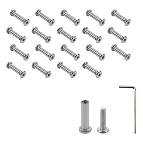 Oedema 20-Pack Stainless Steel Screws Cover