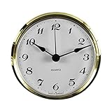 Einsteckuhr l Quartzwerk Cloxinelle Uhrwerk  Einsteckuhrwerk  Einbau-Uhr  Modellbau-Uhr  Quartz Uhrwerk Ø 103 mm  Nr.8080