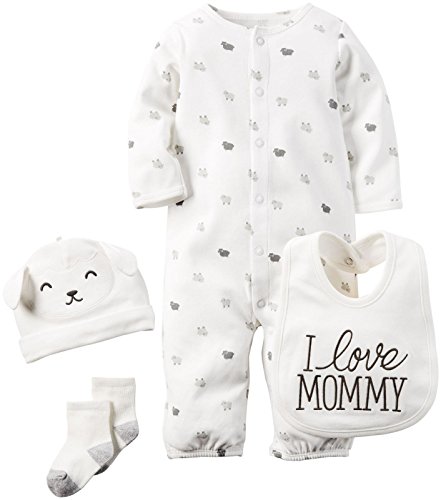 Carter's Baby 4 Piece Sets, Lamb, 9 Months