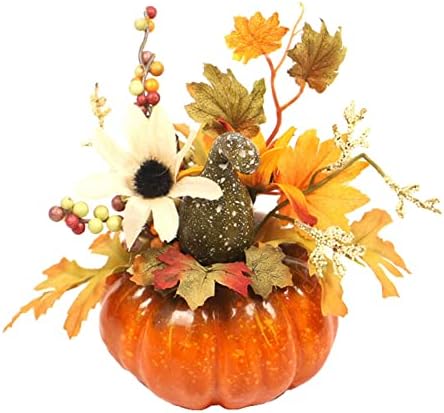 2 Pcs Ornements De Citrouille Citrouilles Pour La Décoration À L'automne