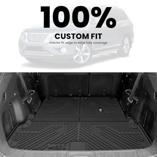 Image of LASFIT Cargo Mats for Nissan Pathfinder 2013-2020 /QX60 2014-2021 /JX35 2013