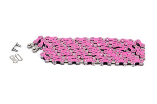 HOW I ROLL - BICYCLE CHAIN - 1/2" x 1/8",110L - PINK/���]�ԁA�V���O���X�s�[�h�p �J���[�`�F�[��