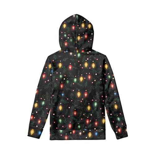 Hoodies for Boys Kids Casual Hooded Pullover Sweatshirt with Pockets Printed Long Sleeve Top for 6-14 Years2