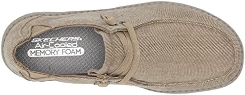 Skechers Kids Boy's MELSON-Raymon Sneaker, Taupe, 5 Toddler | Image 4