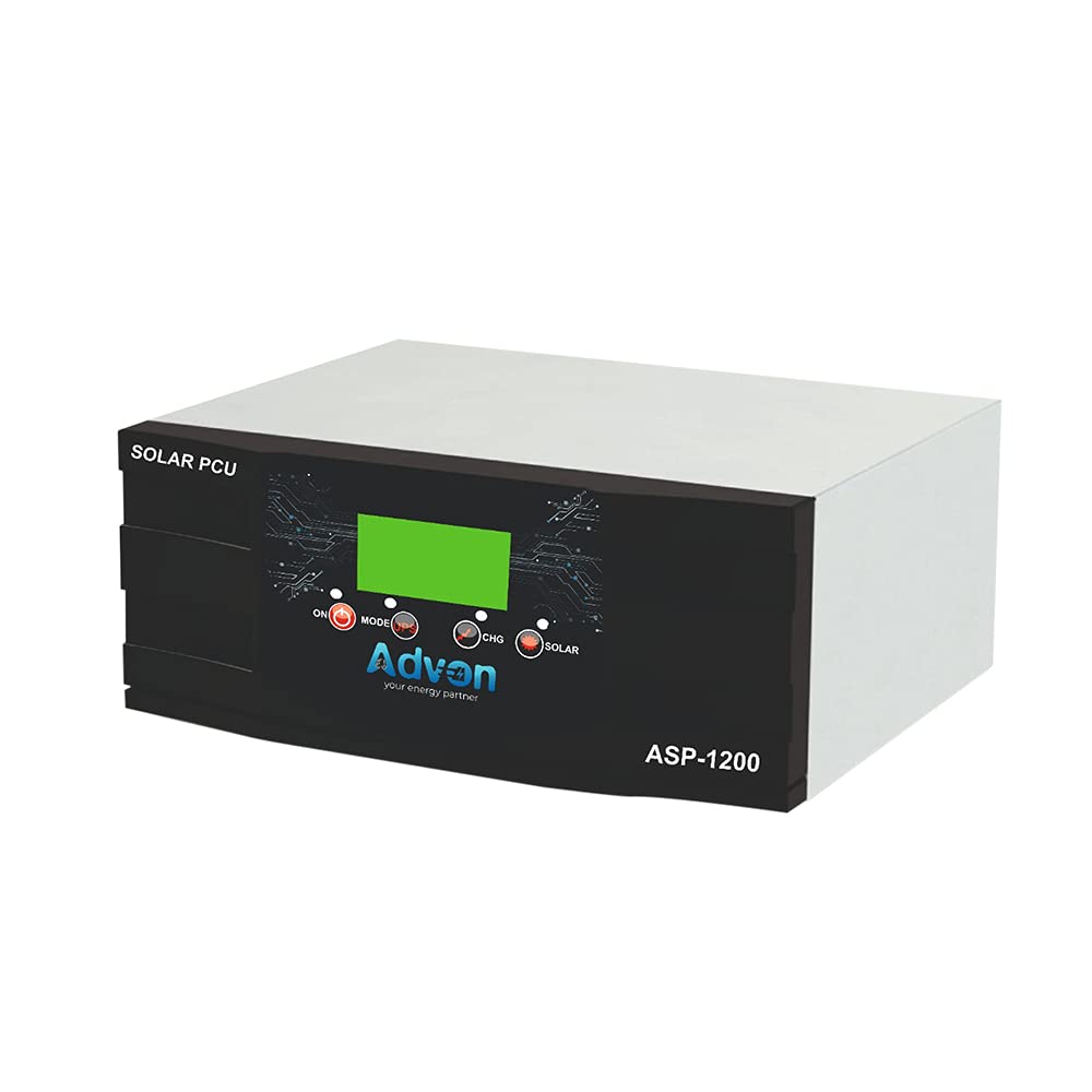 Advon Solar PCU ASP-1200 / 1100VA Capacity /12 V DC Voltage/ 50 AMP PWM Solar Capacity / 900W Max Solar PV Panel(WP) with 24 Months Warranty-image-6