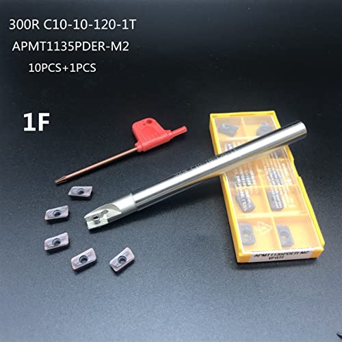 Set de herramientas micro portaherramientas y barras de mandrinado 10+1 pcs miniatura 5