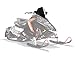 Polaris Snowmobile Flatland Mid Windshield