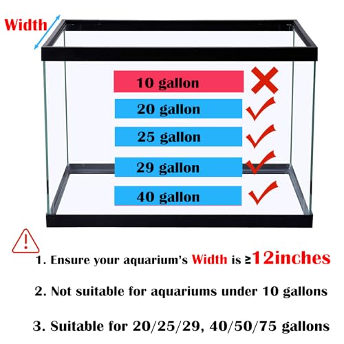 Image of Large Turtle Basking Platform, Sturdy Standing Dock with Non-Slip Ramp, Aquatic Turtle Resting Area for 25 /29 /40 /55 Gal, Gray /Black