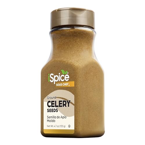 iSpice | Celery Seed Ground | Kosher | Gourmet Spice | Kosher (4.7 OZ)