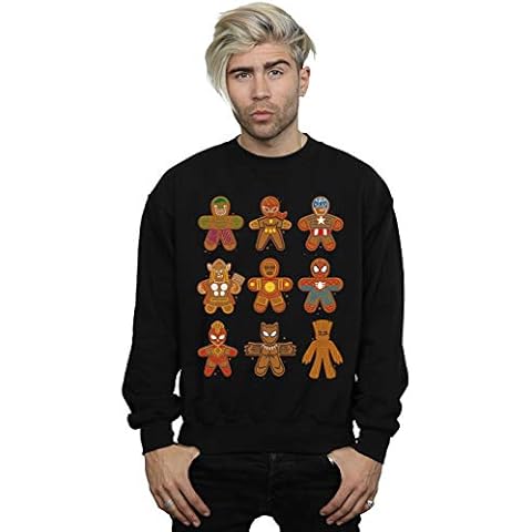 Marvel Men's Avengers Christmas Sweatshirt Cover
