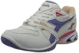 Innenmaterial: Polyester Diadora Damen Speed Stark Duratech Ag Ac Allcourtschuh Weiß-Flieder 38 Tennisschuhe, Bianco Violetto, EU