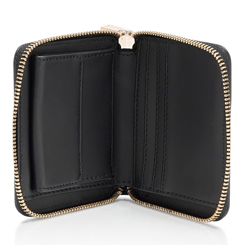 GUESS Anadela Small Zip Around Wallet, Black3