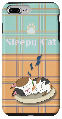 Sleepy Cat �X�}�z�P�[�X iPhone 7 Plus/8 Plus �p