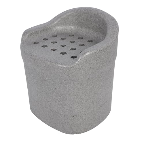 Luocute Silla de Ducha para Baño, Taburete de Ducha Ajustable de 18,82 X 22,24 Pulgadas con Patas de Succión, Asiento para Bañera Interior, Banco de Baño, Silla de para Personas
