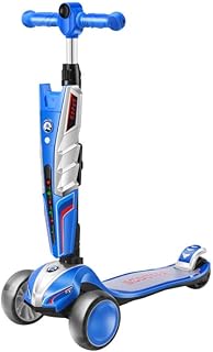 ZHEN HUAXIONG Toddler Scooter, 3 Wheel Scooter for Kids, Kids Scooter, Scooter for Girls & Boys, adjustable Handlebar, Wide Deck, Flashing LED Wheels, Best Gift for Boys and Girls