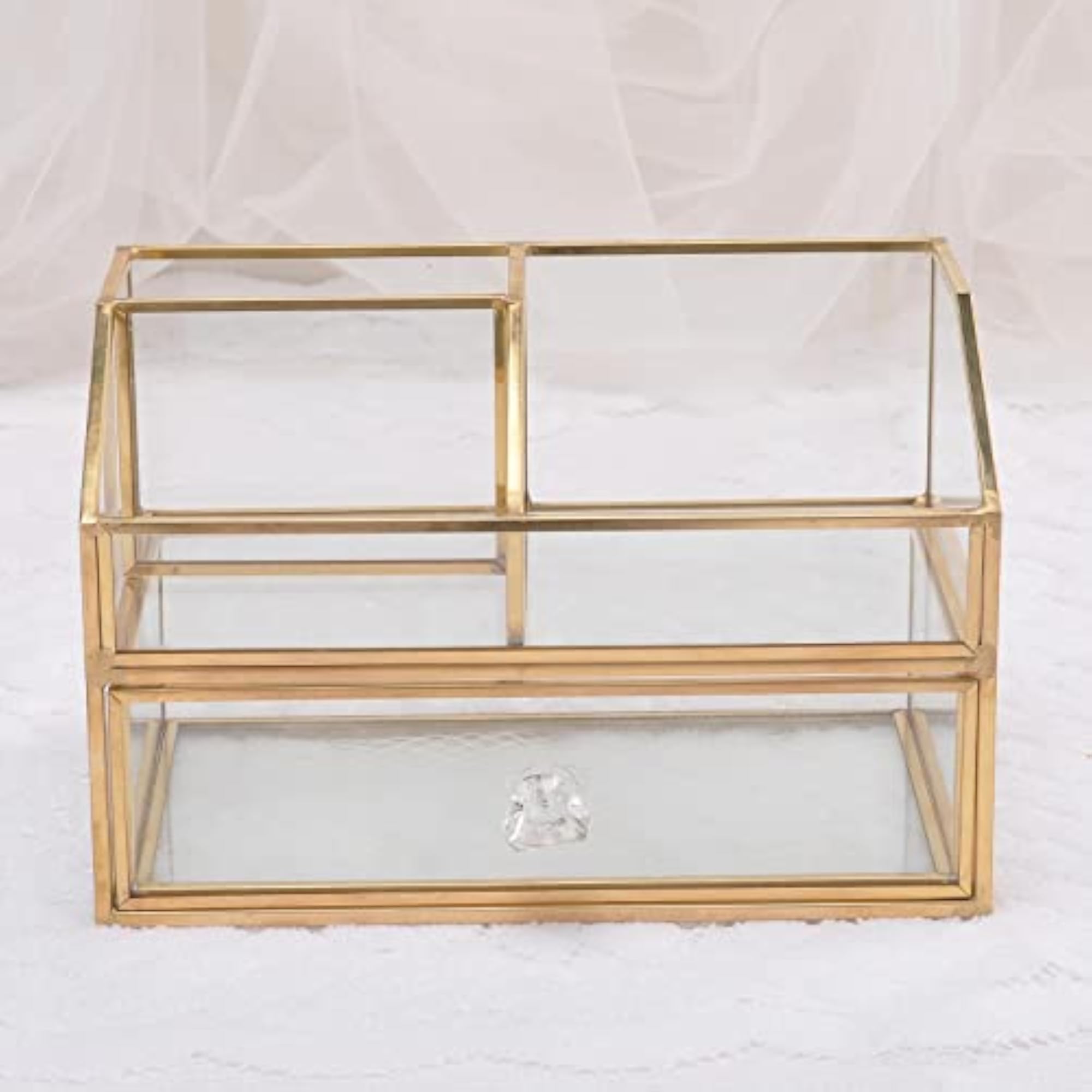 Cosmetics Display Box Jewelry Case Holder Organizer