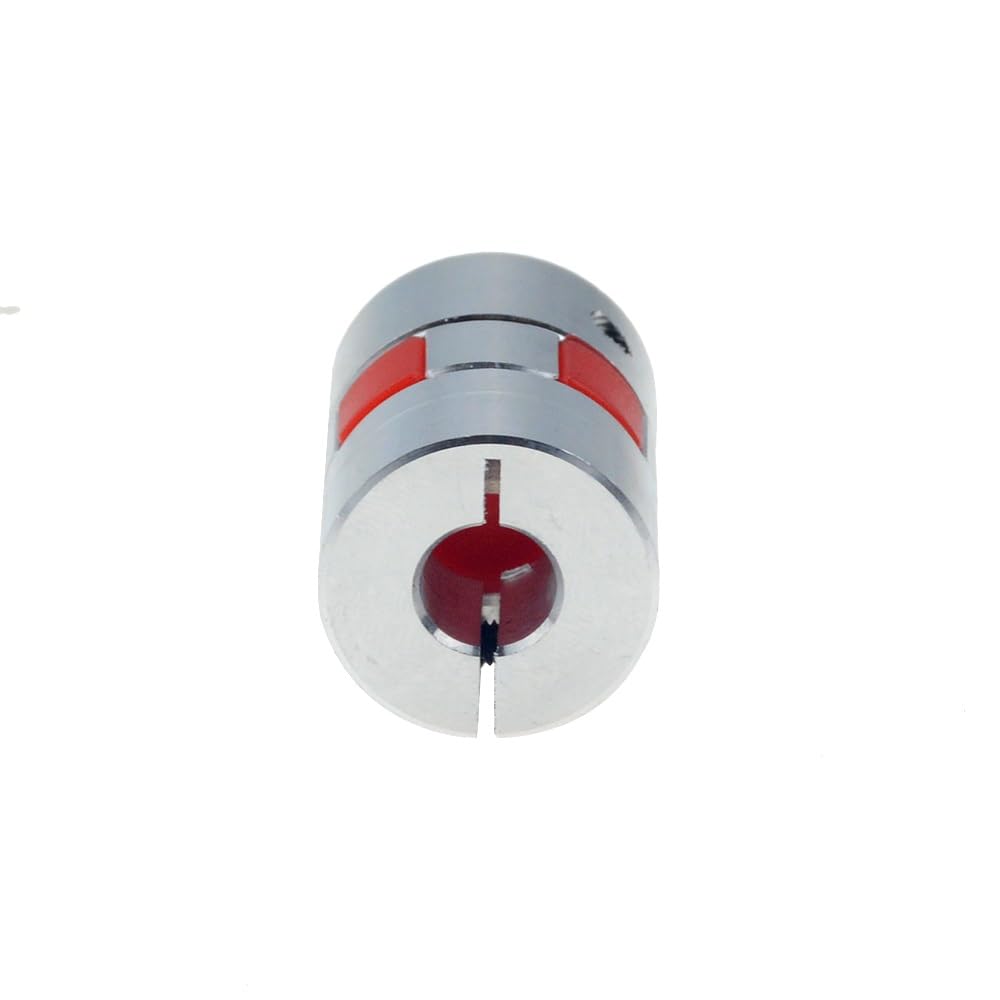 Flexible en aluminium, Lot de 4 accouplements flexibles en aluminium D20L25, tailles multiples(6.35mm to 8mm)