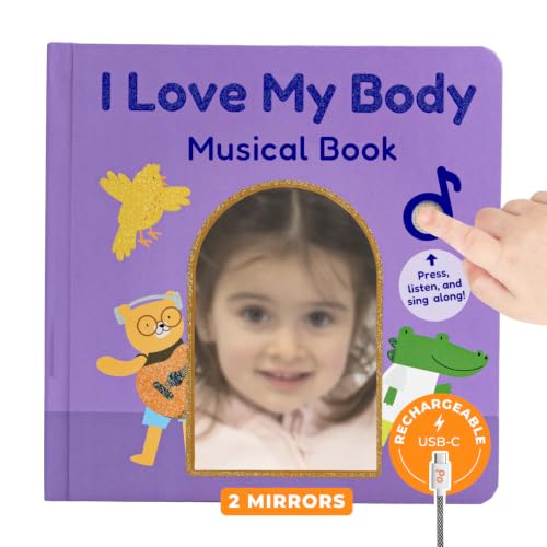 Image of Cali’s Books Nursery Rhyme Sound Book for Toddlers – Interactive Musical Book (I Love My Body)