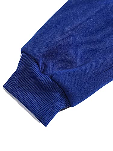 Sweat à capuche dames bleu en taille L coupe décontractée confortable