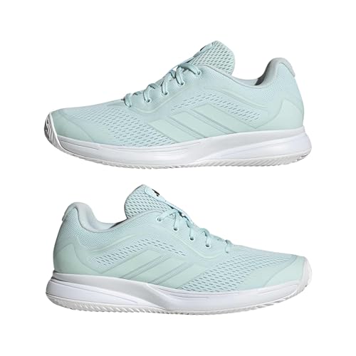 adidas Women's Avacourt 2 Tennis, HaloMintHaloMintMaroon, 11 by adidas - Image 7