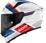 Suomy Speedstar 2 Vantage Casco, bianco/blu, M (57/58)