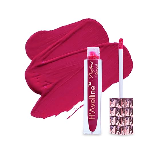 Image of H'Avelline Perfect Touch Velvet Matte Liquid Lipstick - Strawberry Splash | Buy 1 Get 2 Shades Free | Highly Pigmented | Lightweight Smooth Texture | Transfer Resistant | Long Lasting Hydrating Formula | Womens Day Sale