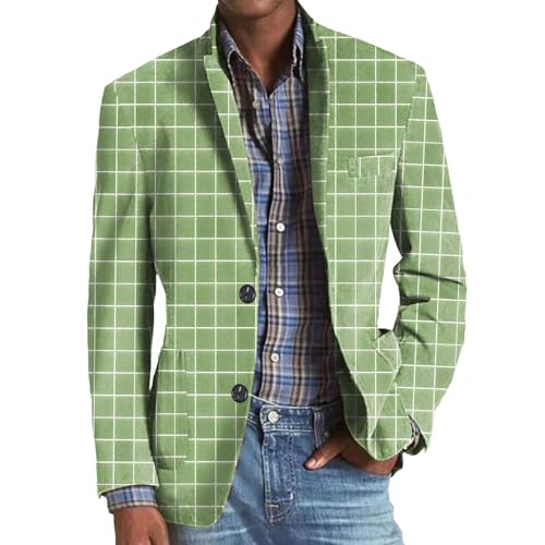 Veste vintage à carreaux homme coupe droite moderne rayée costume de fête