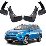 MOERTIFEI Car Mudguard Fender Mud Flaps Splash Guards Compatible with 2016 2017 2018 Toyota RAV4 / RAV4 Hybrid