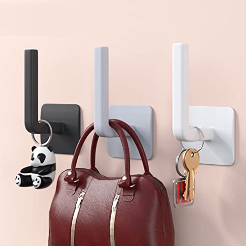 Resdenio Hat Rack For Baseball Caps - 2 Pieces Adhesive Hat Hooks For Wall, Hat Hanger Storage Cap Organizer, No Drilling Strong Hat Holder For Door, Closet, Bedroom,Office (Black) #TOP1