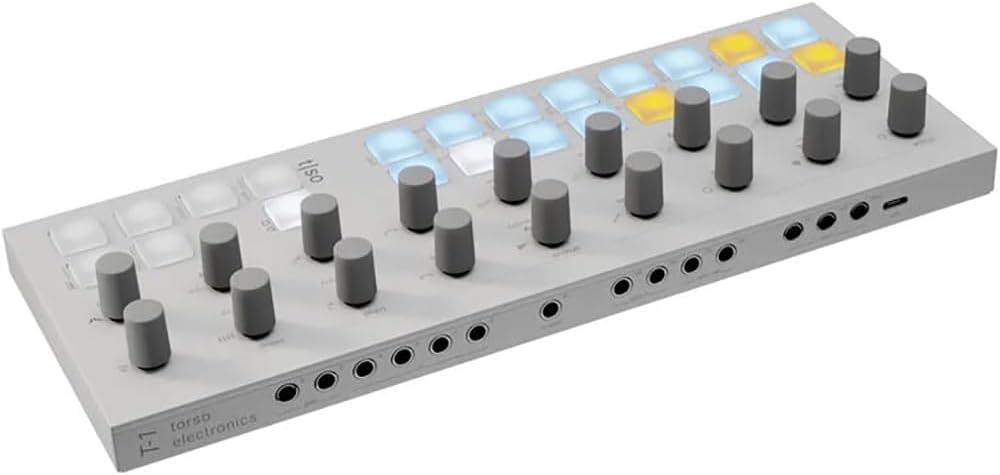 Torso Electronics T-1 Algorithmic Sequencer (White) Bundle with Torso Electronics T-1 Carry Case for T-1 Sequencer