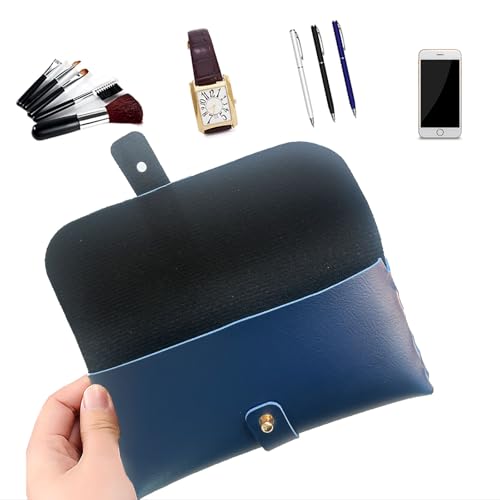 Image of Glasses storage bag Travel sunglasses myopia glasses storage bag Fashion leather storage bag