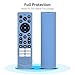 1 Pack Silicone Case for Hisense Remote Cover, for ERF3A90 Hisense U7G U9G U8 Series 4K ULED Remote, Silicone Case Glow in Dark (Blue)