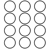 Oリング交換用 Pentair 191474、190030、Hayward SP1022C 1-1/2インチ MIPプール排水プラグOリング(12個パック)