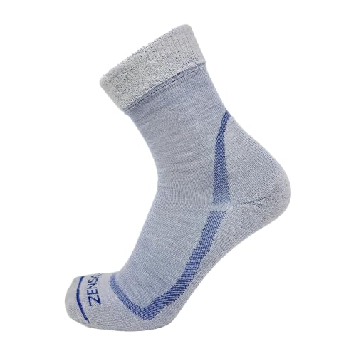 Image of Zensah Calming Sleep Socks - Warm, Soft, Fuzzy, Wool, Thermal, Slipper Sock for Women