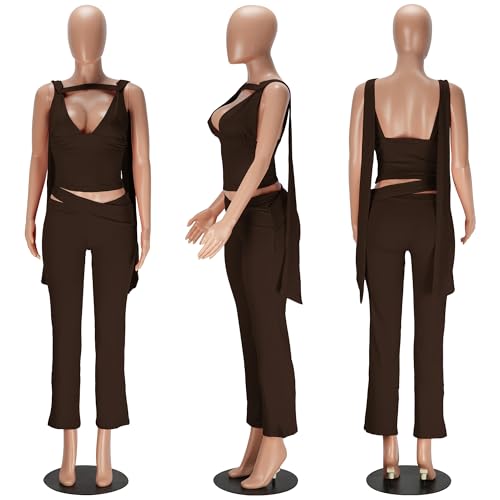 Image of Jigfar Women Sexy Elegant Bodycon Jumpsuit Going Out Romper Birthday Party Club Night Outfits
