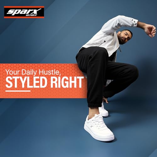 SPARX Men Blue Stylish Sneakers Shoe White - Image 3