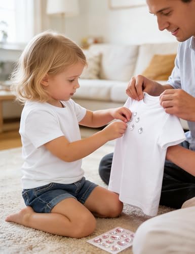 Image of 3 Pack Toddler Girls Short Sleeve Shirts Soft Cotton Basic Tee Shirt Size 18M-5T