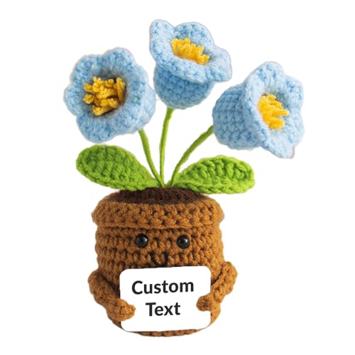 Crochet Lily of the Valley in a Little Pot