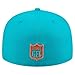 New Era Men's Aqua Miami Dolphins State Stitch 59FIFTY Fitted Hat
