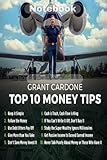 Composition Grant Cardone money tips quote Notebook: line college Notebook 120 pages, Perfect gift for yourself, friends and family as a reminder of business management guidelines